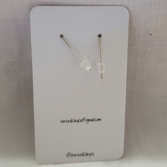 Beautiful Handmade Earrings by Hexed Clay Company - Picture 7 of 7